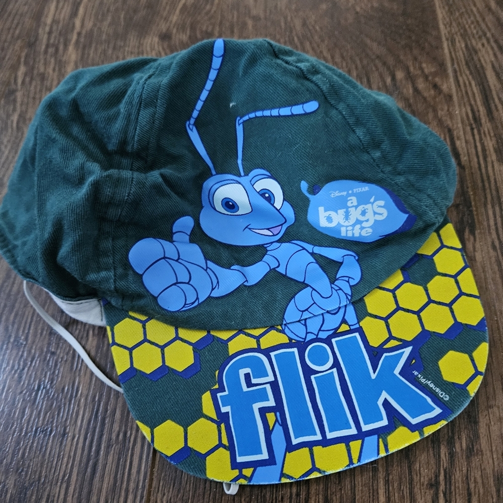 A Bug's Life Flik Cap RARE 2-3 T VINTAGE